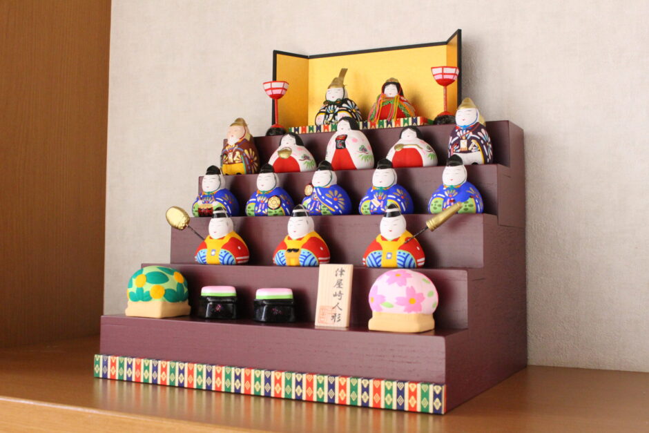 津屋崎人形の雛人形