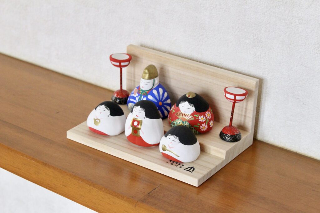 1番コンパクトな豆雛人形